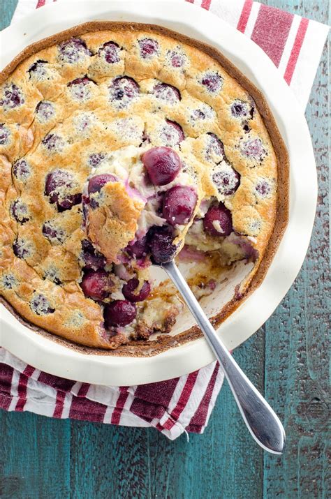 Cherry Clafoutis Clafoutis Aux Cerises Recipe Cherry Clafoutis