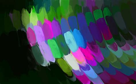 Rainbow Chalk Brush Strokes Background ⬇ Vector Image By © Shekaka Vector Stock 81418800