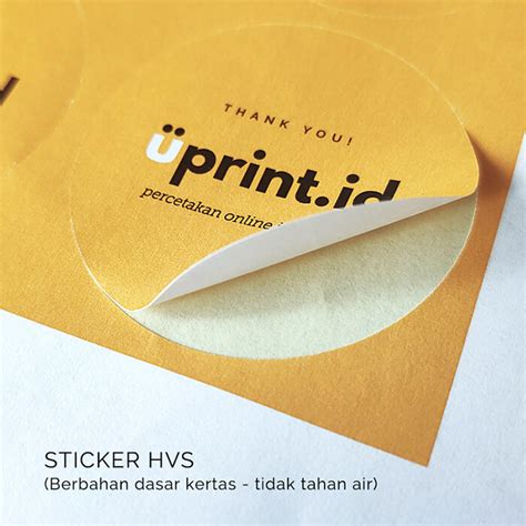 Jenis Kertas Stiker Yang Perlu Diketahui Sebelum Mencetak Uprint Id