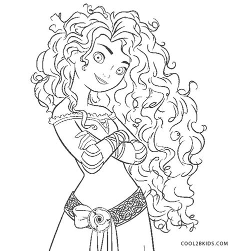 Desenhos de Brave para colorir Páginas para impressão grátis