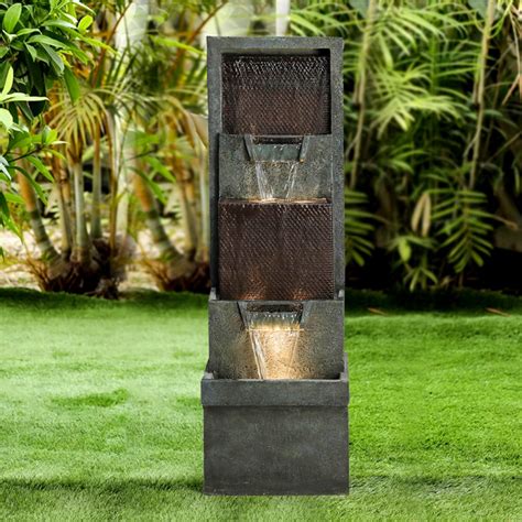 Millwood Pines Caitline Hand Crafted Weather Resistant Floor Fountain