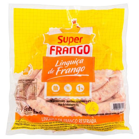 Linguiça de Frango Super Frango 1kg Supermercado SG Taguatinga