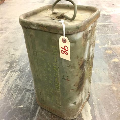 Sold At Auction Wwii Us Army Mm M A Mortar Can This Can Held