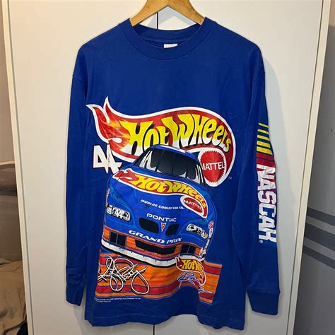 Rare Hot Wheels Kyle Petty Nascar Long Sleeve Men S Fashion Tops Sets Tshirts