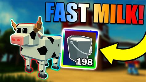 How To Get Milk Fast In Roblox Islands Cows Update Youtube