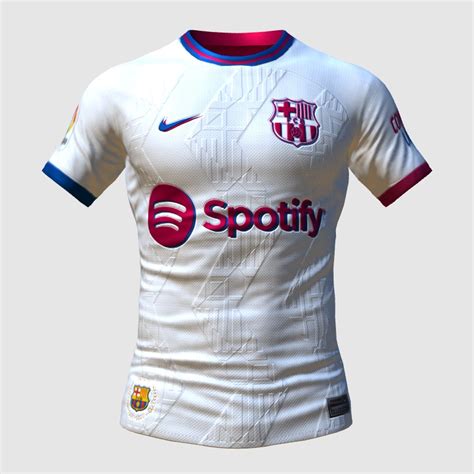 Fc Barcelona White Kit Fifa Kit Creator Showcase