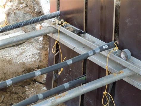 Aluminum Hydraulic Shores Project Gallery Trenchtech Inc
