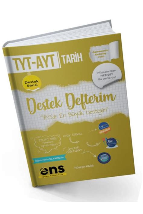 ENS TYT AYT Tarih Destek Defterim Fiyatı Yorumları Trendyol