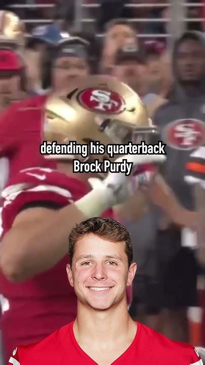 Nick Bosa Defends Brock Purdy 😳 Youtube