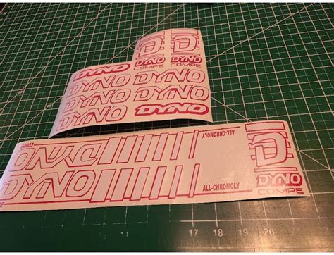 Bmx Dyno Compe Decal Set 86 87 88 Vintage Etsy