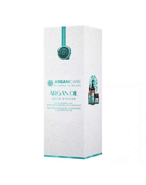 Coffret Argan cheveux secs et abimés Arganicare