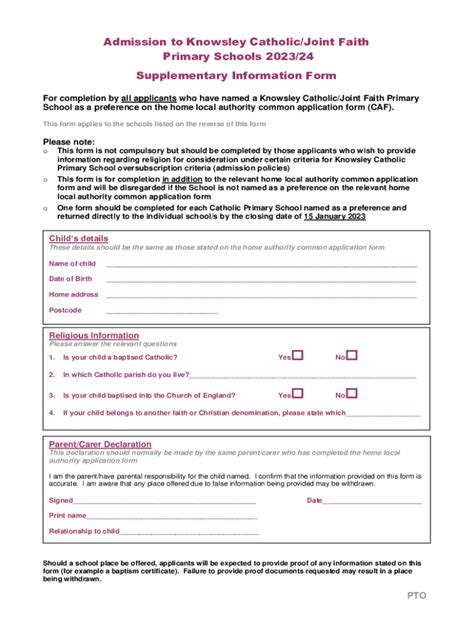 Fillable Online Supplementary Information Forms Sif Fax Email Print