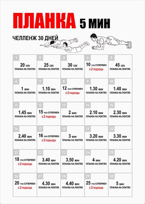 Челлендж 30 дней: Планка 5 минут — 3mu.ru