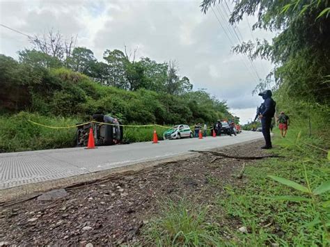 Choque Volcadura Deja Un Muerto Y Cuatro Heridos