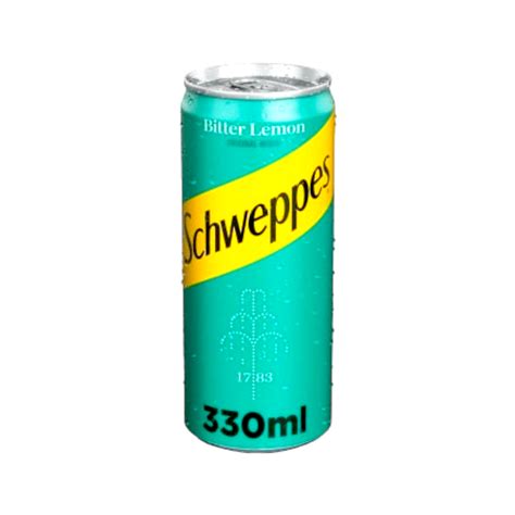 Schweppes Bitter Lemon Can 12Pcsx330ml Shopifull