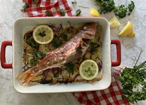 Salmonete al horno Sagastume Pescadería Marisquería online