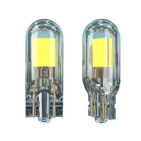 Pcs Newest W W Led T Sapphire Cob One Set Car Light Lm Super