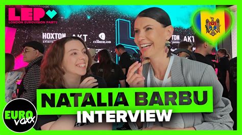 NATALIA BARBU In The Middle INTERVIEW London Eurovision