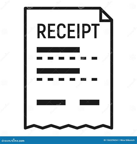 Receipt Icon Stock Illustrations 15 894 Receipt Icon Stock