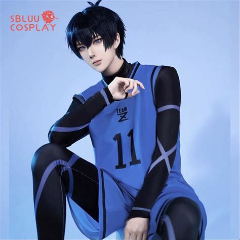 SBluuCosplay Blue Lock Isagi Yoichi Meguru Chigiri Cosplay Costume ...