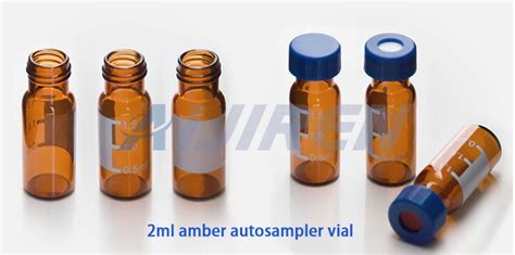 Hot Sale Aijiren Lab Chromatography Analysis Screw Neck 2ml Clear Amber