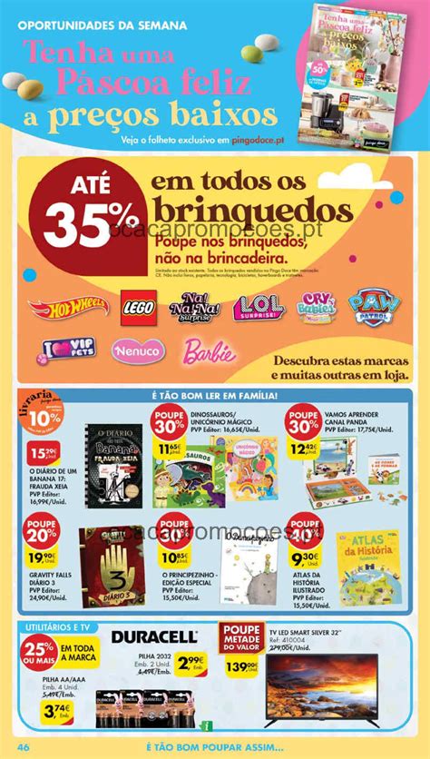 Antevisão Folheto PINGO DOCE BAZAR Lojas Norte Promoções 4 abril a 10