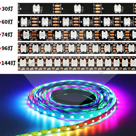 Ws B Ws Tira De Led Digital Flexible Direccionable