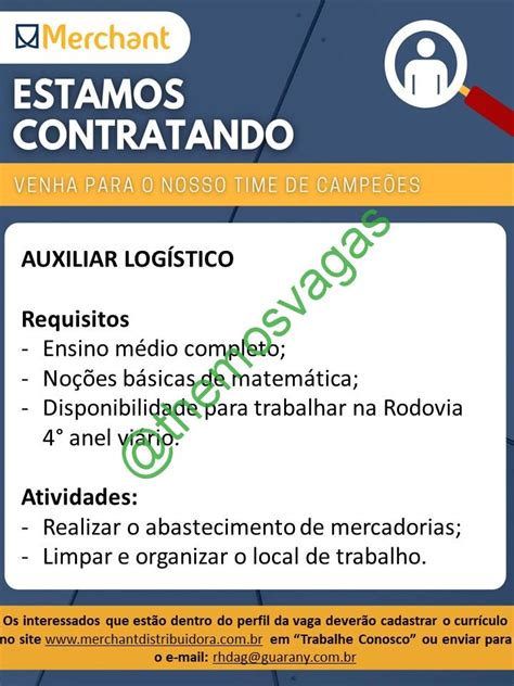 Auxiliar Logístico PCD Fortaleza CE 01 vaga s Themos Vagas