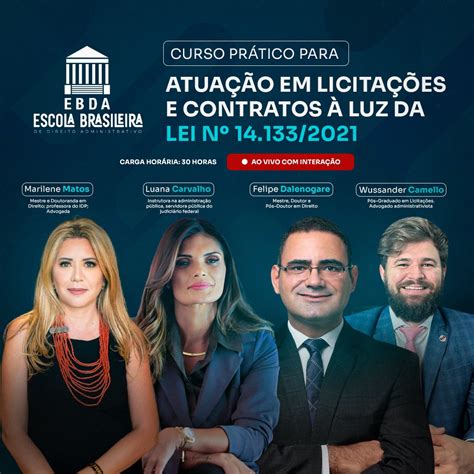 Curso Em Licitações E Contratos - Curso Prático para atuação em Licitações e Contratos à luz da Lei n...
