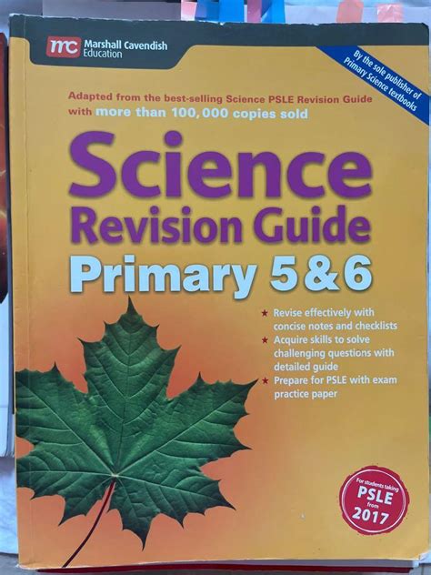 Psle Science Revision Guide Hobbies Toys Books Magazines