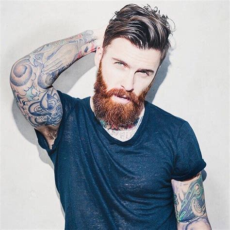 Levi Stocke Dark Red Beard And Mustache Beards Bearded Man Men Mens