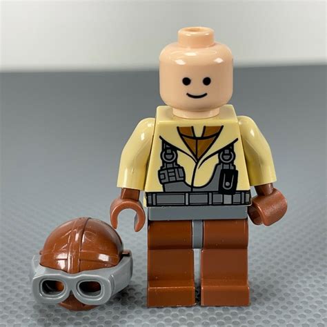 Naboo Fighter Pilot Star Wars Episode Lego Minifigure Figure