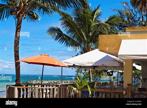 Puerto rico beach cafe hi-res stock photography and images - Alamy