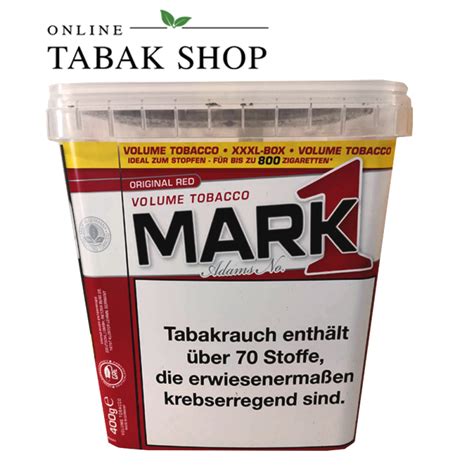 Mark Adams No Volumentabak Box Online Tabak Shop