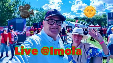 Bas En Ingrid Zijn Live In De Prachtige Fanzone Van Imola Youtube