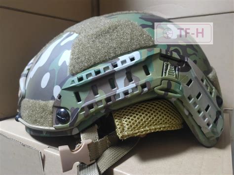 Casco Multicam De Camuflaje Bal Stico IIIA UHMW PE A Prueba De Balas