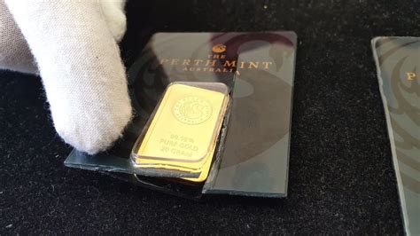 Another Way To Spot Fake Vs Real Perth Mint Gold Bars Youtube