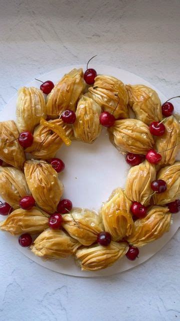 Antoniou Fillo Pastry On Instagram Cherry Galaktoboureko Christmas