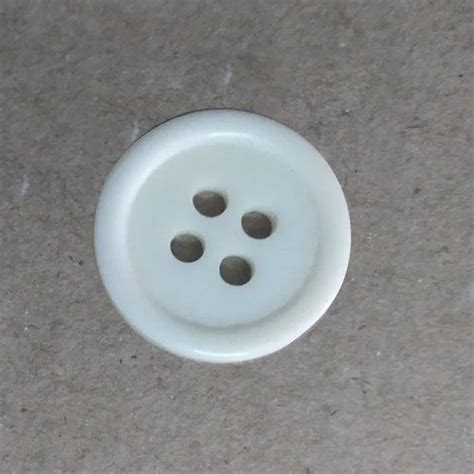 Round White Plastic Shirt Button Size Dimension Inch At Rs Piece