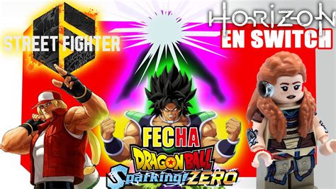 Horizon Lego En Switch Fecha De Sparking Zero Terry Y Mai En Street