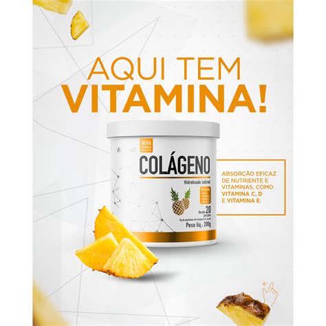 Colágeno Hidrolisado Betacaroteno e Vitamina C Shopee Brasil