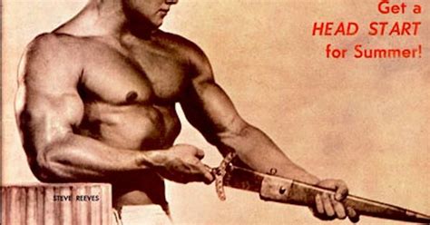 STEVE REEVES MUSCULAR DEVELOPEMENT Cover April 1968 Bodybuilder Actor