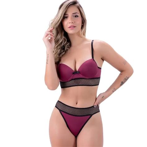 Conjunto Feminino Lingerie Sexy Frete Gratis Langerie Suti Sutian