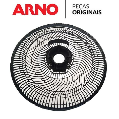 Grade Traseira Ventilador Arno VF30 30cm Original Shopee Brasil