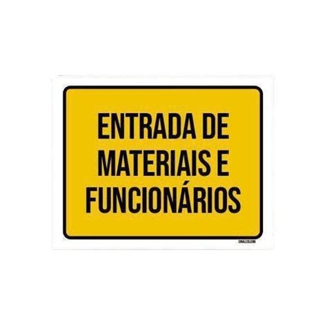 Kit 10 Placas Sinalização Ambiente Entrada Materiais MadeiraMadeira