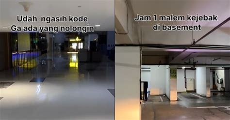 Terjebak Di Parkiran Basement Tengah Malam Mobil Tinggal Satu Satunya