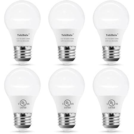 Amazon LUXRITE A15 LED Bulb 40W Equivalent 7W 2700K Warm White