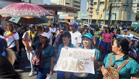 Maestros Del Zulia Protestan Por Reivindicaciones Ante El Ministerio