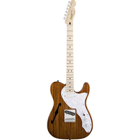 Fender Squier Classic Vibe Telecaster Thinline Mn Natural Music Store