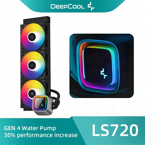 DeepCool LS720 3100RPM CPU soğutucu AIO su soğutma kendi başına sıvı